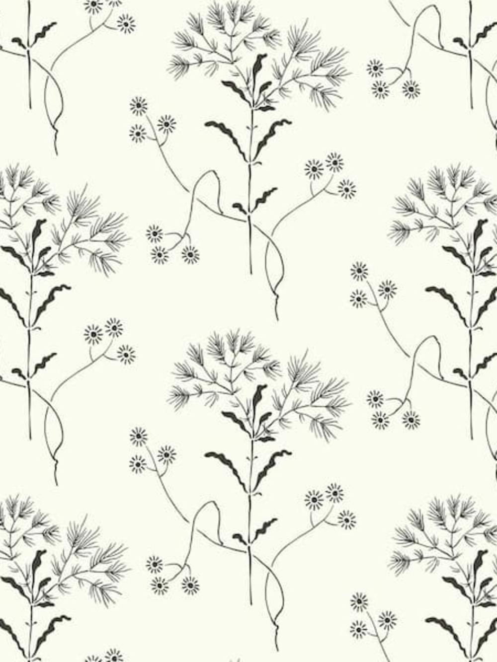 Magnolia Home by Joanna Gaines | Wildflower Spray and Stick Wallpaper